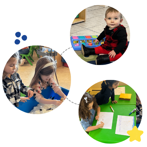 Happy children at Four Seasons Preschool